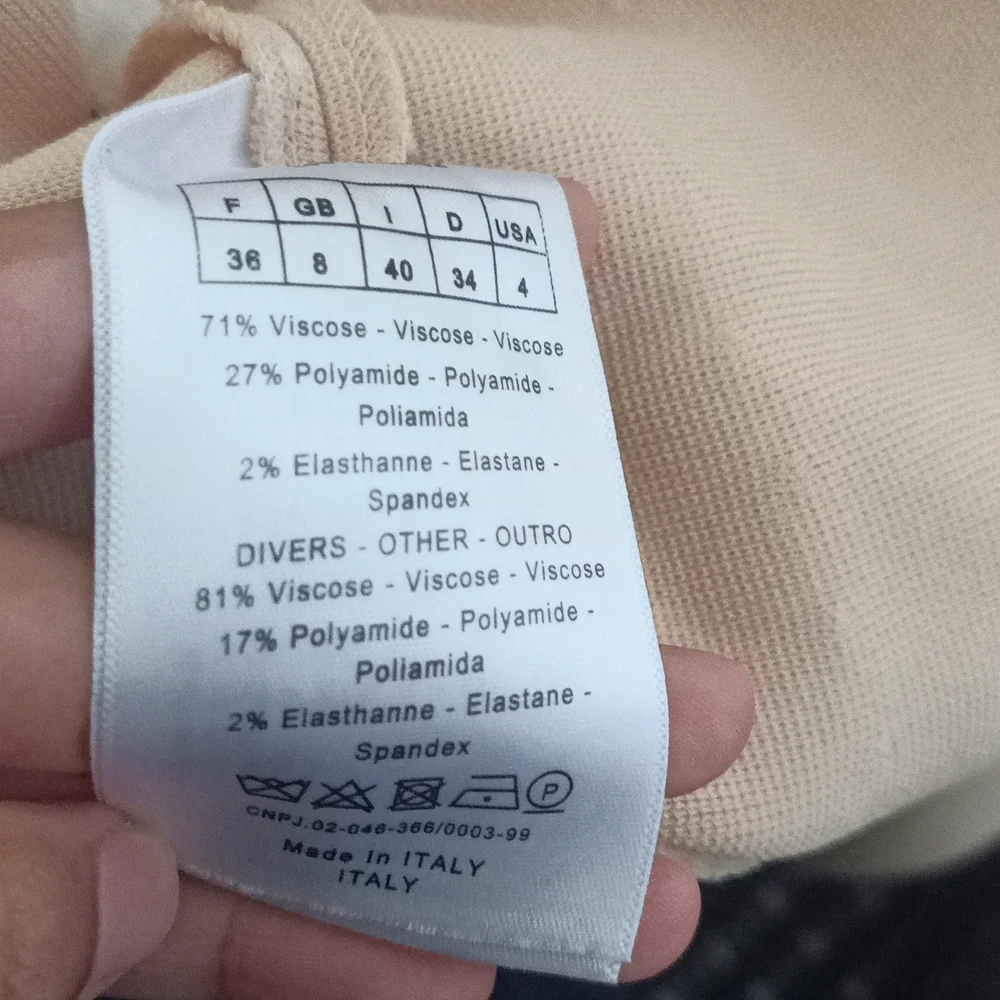 A line Dior dress in beige - Picture 4 of 4